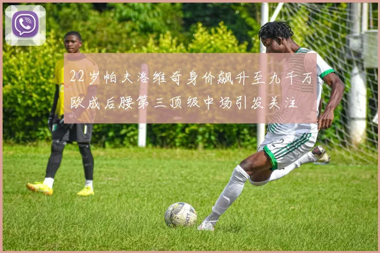 22岁帕夫洛维奇身价飙升至九千万欧成后腰第三顶级中场引发关注