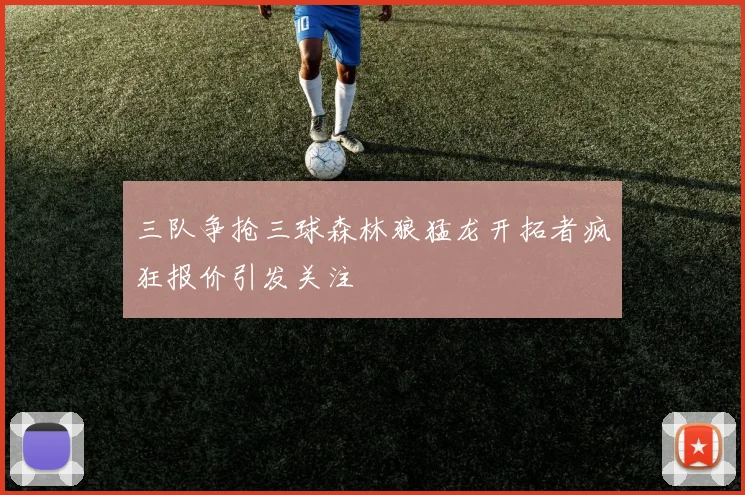 三队争抢三球森林狼猛龙开拓者疯狂报价引发关注